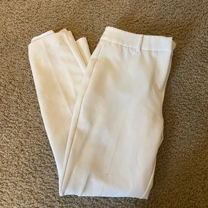 Vince camuto white dress pants